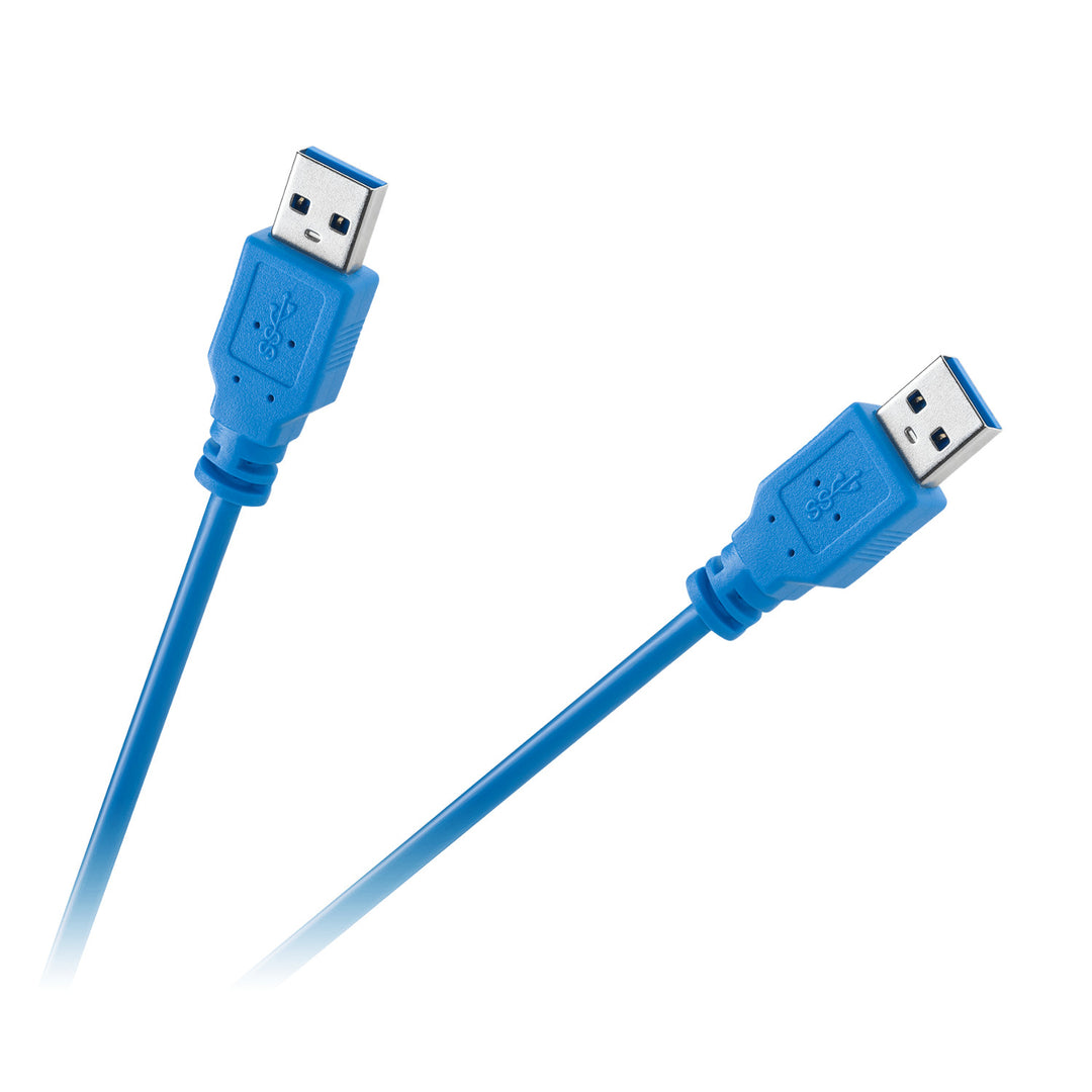 Kábel USB 3.0 AM na AM 1,8 m modrý KPO2900