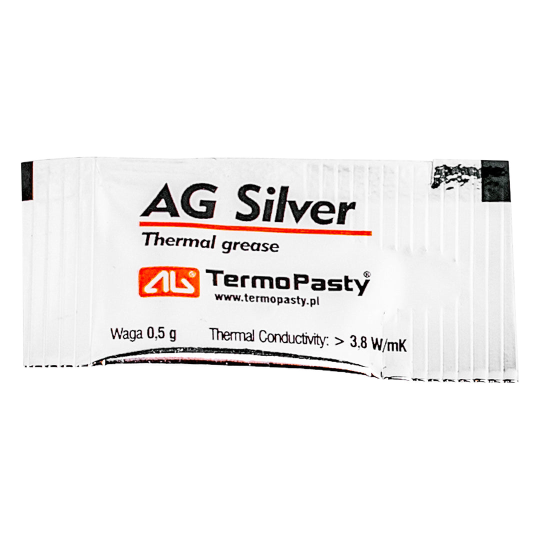Strieborná teplovodivá pasta 0,5 g AG AGT-143 s pridanými zlúčeninami striebra