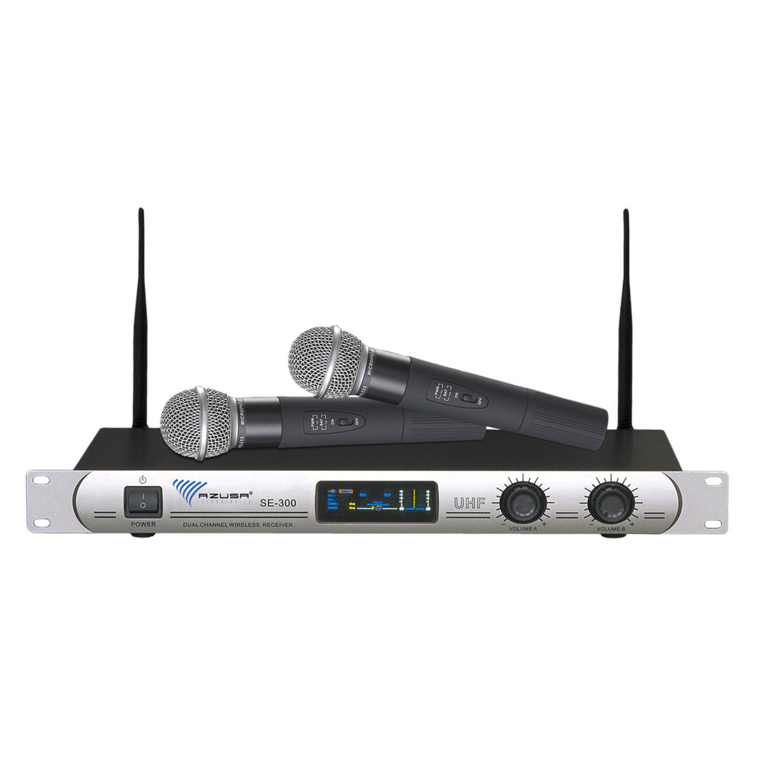 UHF bezdrôtový mikrofón SE-300 2 kanály Azusa MIK0056