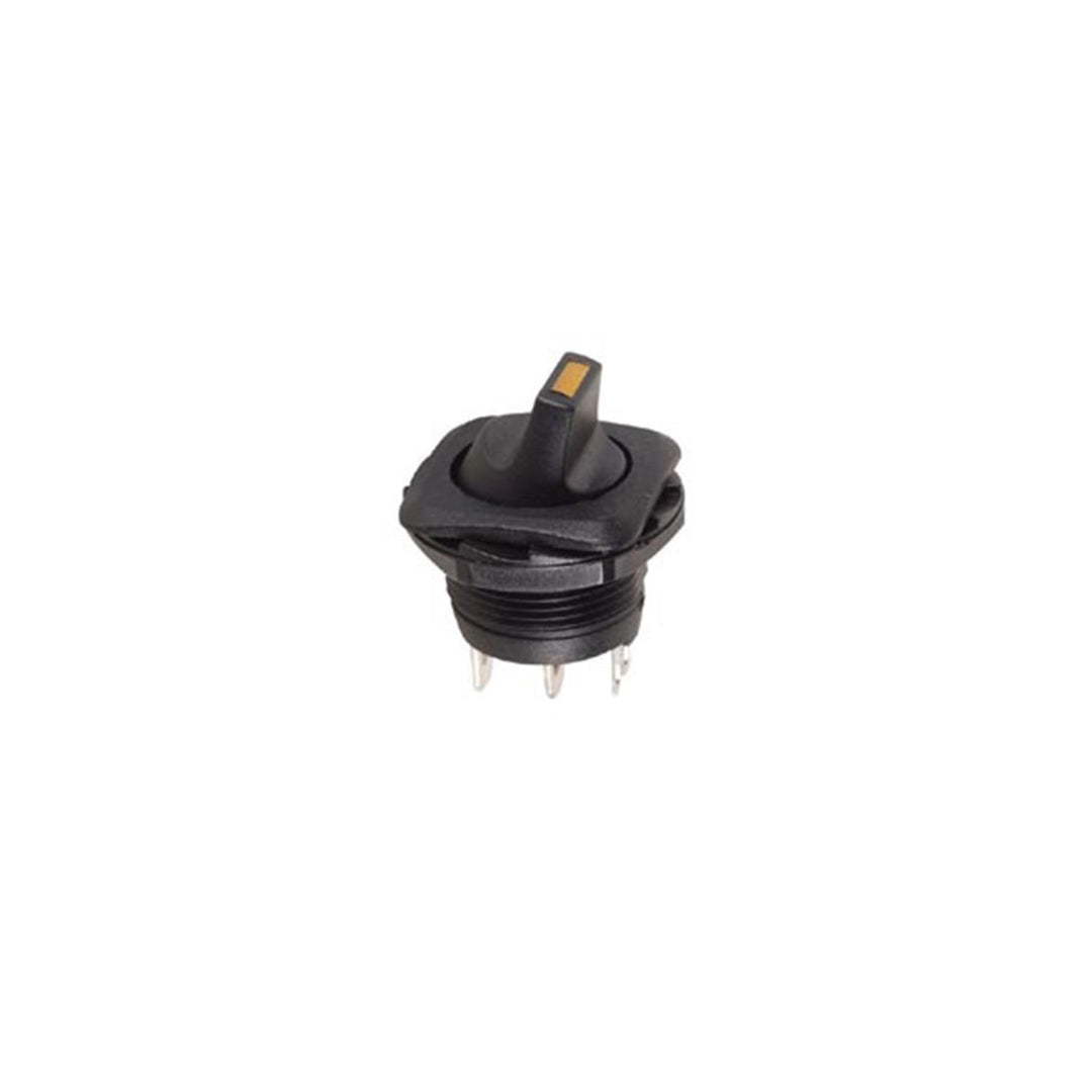 Kolískový spínač SPST 5A 250V ON-OFF čierny R1945A/A