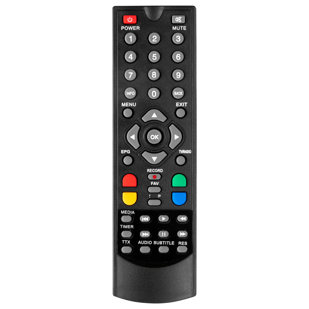 Diaľkové ovládanie pre dekodér tunera DVB-T Cabletech URZ0083Q URZ0194, PIL0312LX