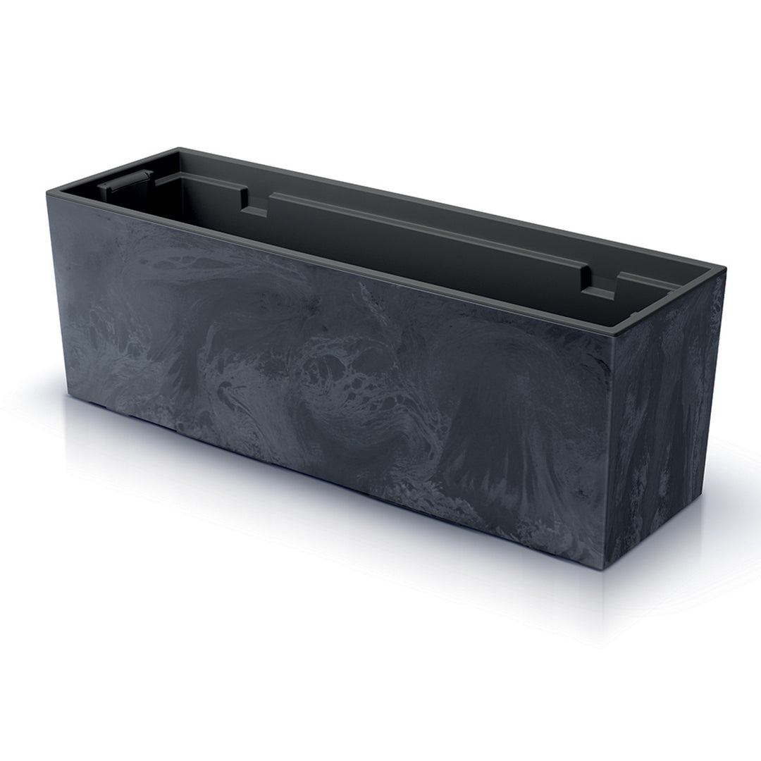 Prosperplast URBI CASE BETON EFFECT kvetináč - antracit