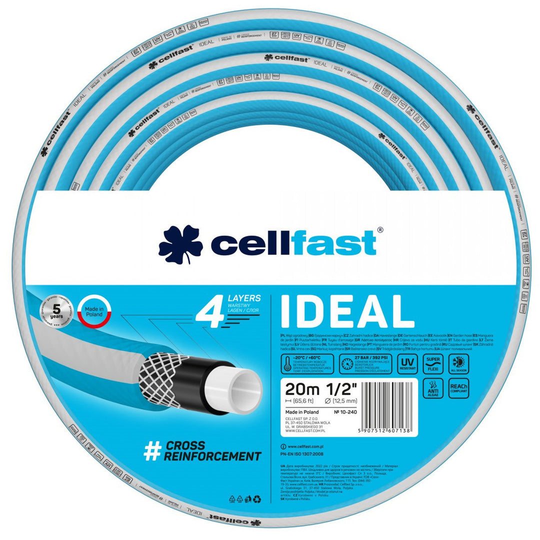 Záhradná hadica CELLFAST IDEAL 10-240 1/2" 20 m 4-vrstvová