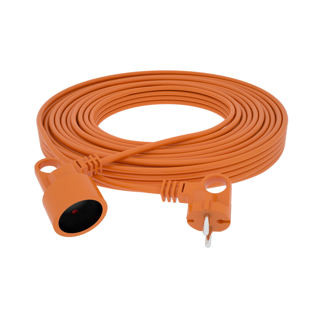 Záhradný predlžovací kábel Acar, 2x1mm, 2300W, 10m, oranžový, M01805
