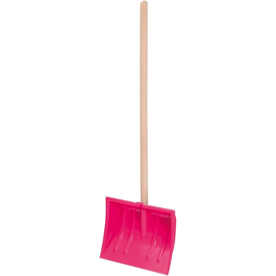 Lopata na sneh Prosperplast, pre deti, drevená násada, ružová, Bobo