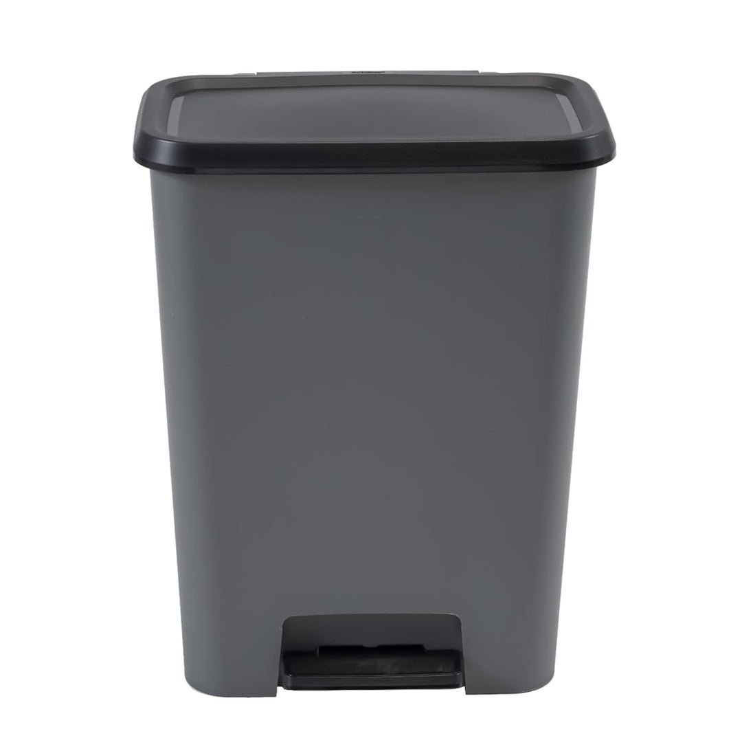 Odpadkový kôš Curver, s pedálom, objem 2x23 l, Compatta Duo