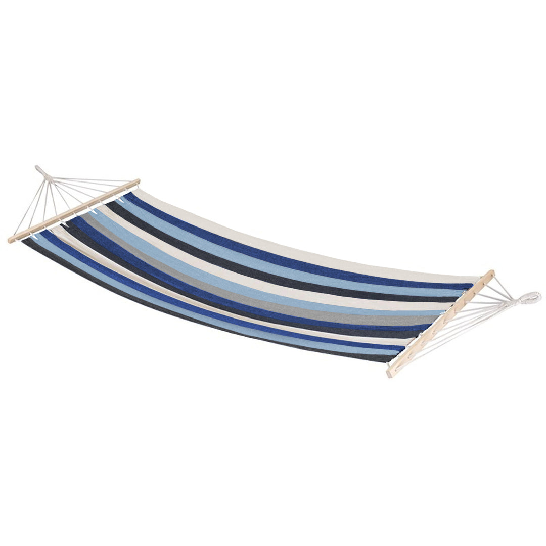 Hojdacia sieť s priečkou, 200x100 cm, 70% bavlna / 30% polyester, do 120 kg, JLH004