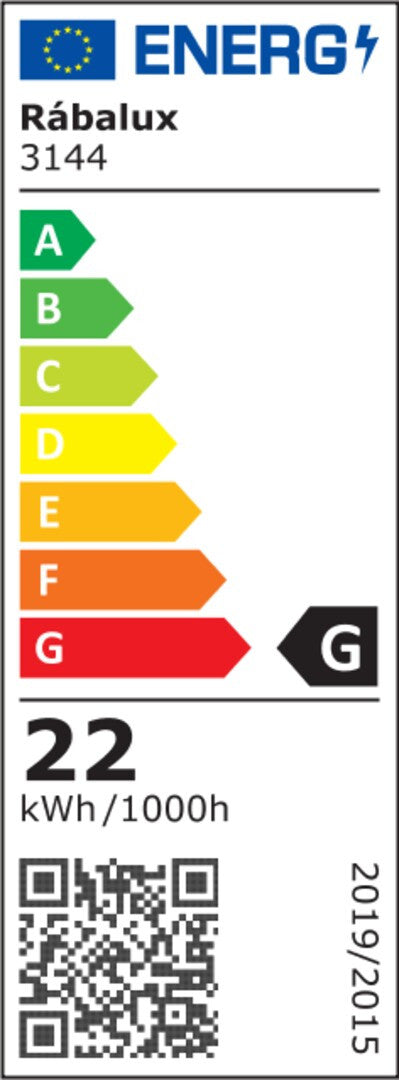 Stropné svietidlo Rabalux, prírodná biela, 22 W, 4000 K, 1400 lm, Tatjana