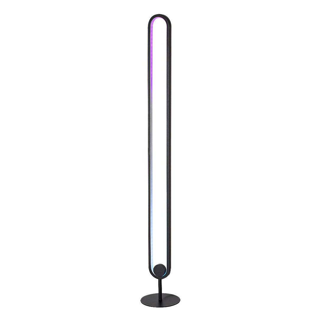 Rabalux, stojaca lampa, LED 19W, RGB, s diaľkovým ovládaním, Barto
