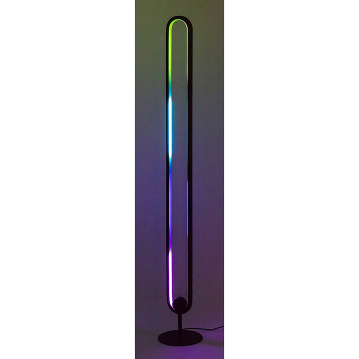 Rabalux, stojaca lampa, LED 19W, RGB, s diaľkovým ovládaním, Barto