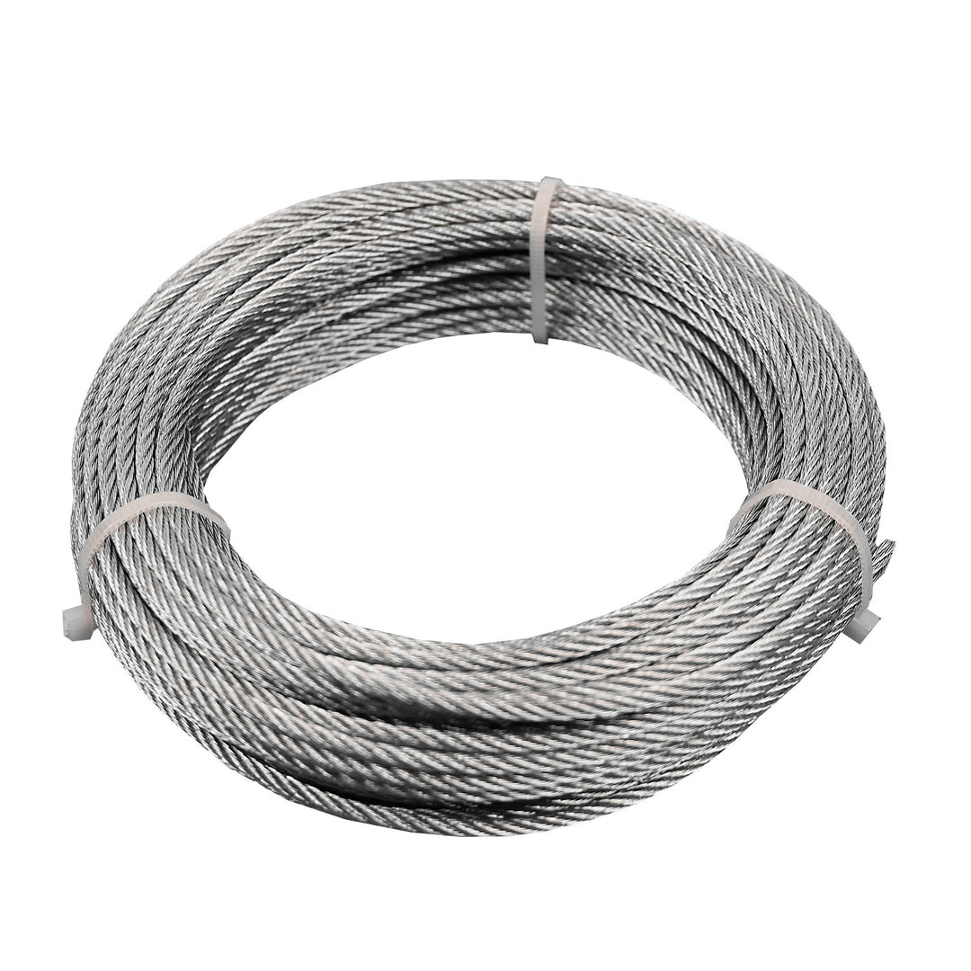 Oceľové lano Stop Sun, pozinkované, 3 mm/20 mb, 6X7+FC, 3 kotúče