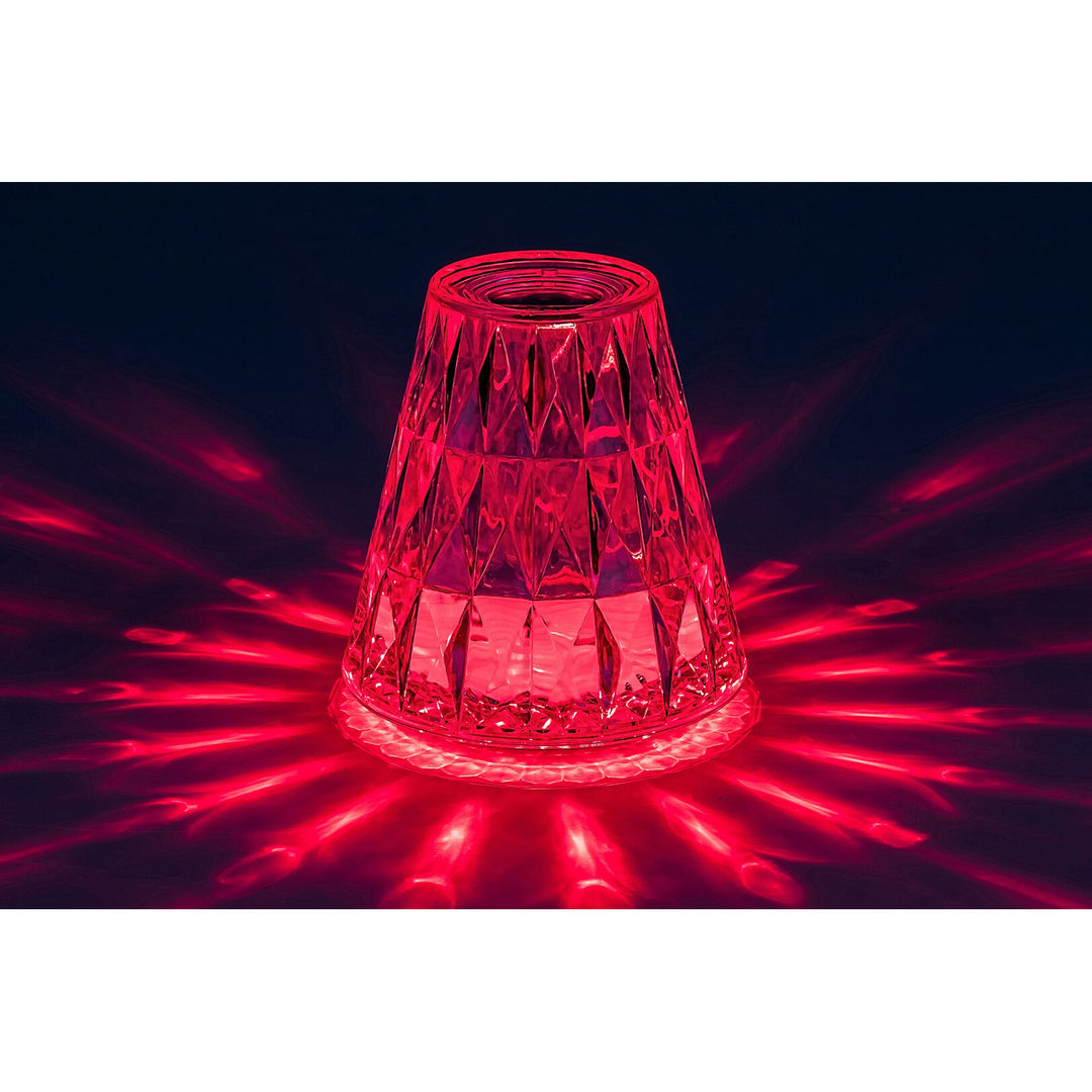 Dekoratívna stolová lampa Rabaux, 2W LED, RGB, Siggy