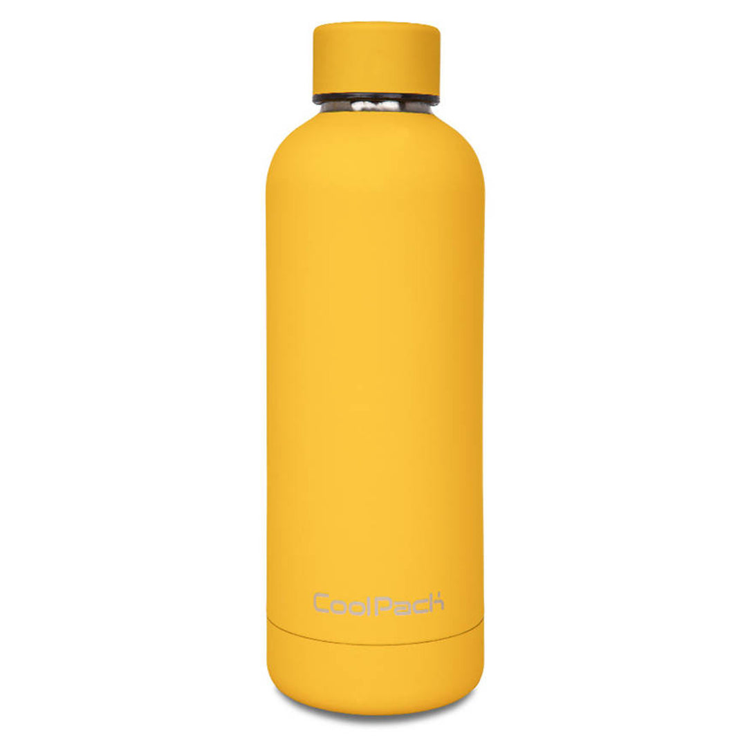 Termofľaša Coolpack, 500 ml, nerezová oceľ, žltá, Bonet Z23005