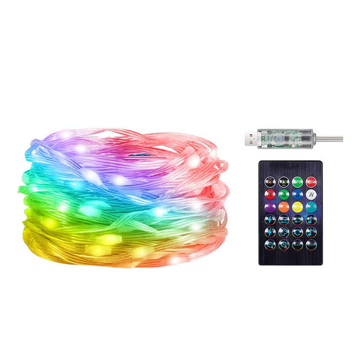 Rabalux vonkajšie osvetlenie, RGB LED reťazec, IP44, Wi-Fi, Bluetooth, Biri