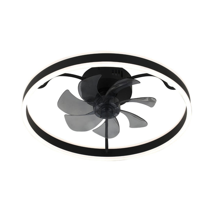 Stropné svietidlo Rabalux, s ventilátorom, 40 W, čierne, Fanfy