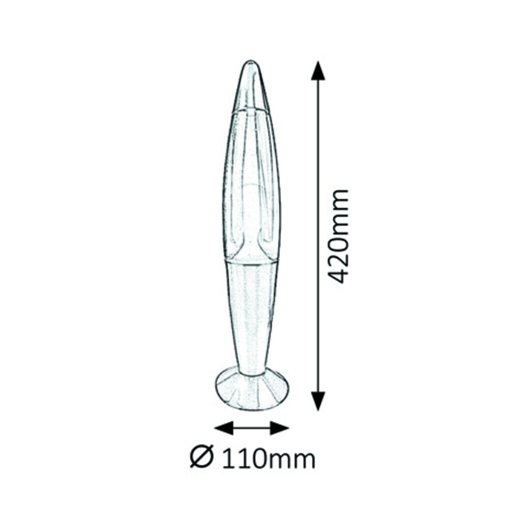Lollipop Rainbow IP20 viacfarebná dekoratívna lampa E14 1x MAX G45 25