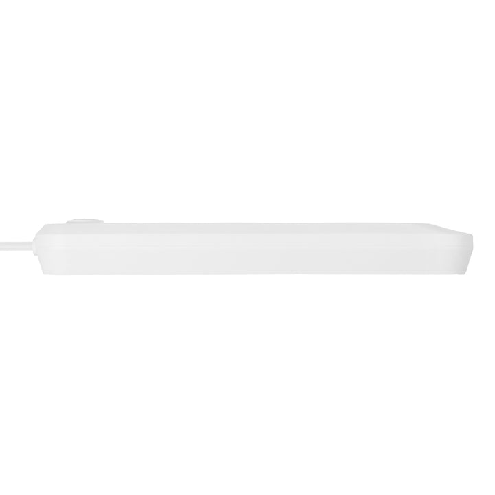Napájacia lišta Maclean, predlžovací kábel s 5 zásuvkami + 3xUSB, 110-240 V AC 50/60 Hz, 2,1 A max. 2500 W, 1,5 m, biela, MCE395 W