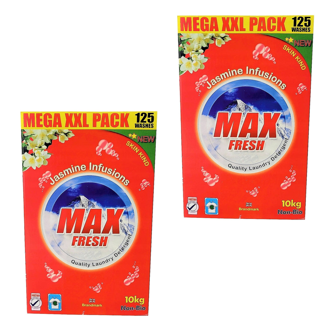 Max Fresh univerzálny prací prášok 2x 10 kg 250 praní