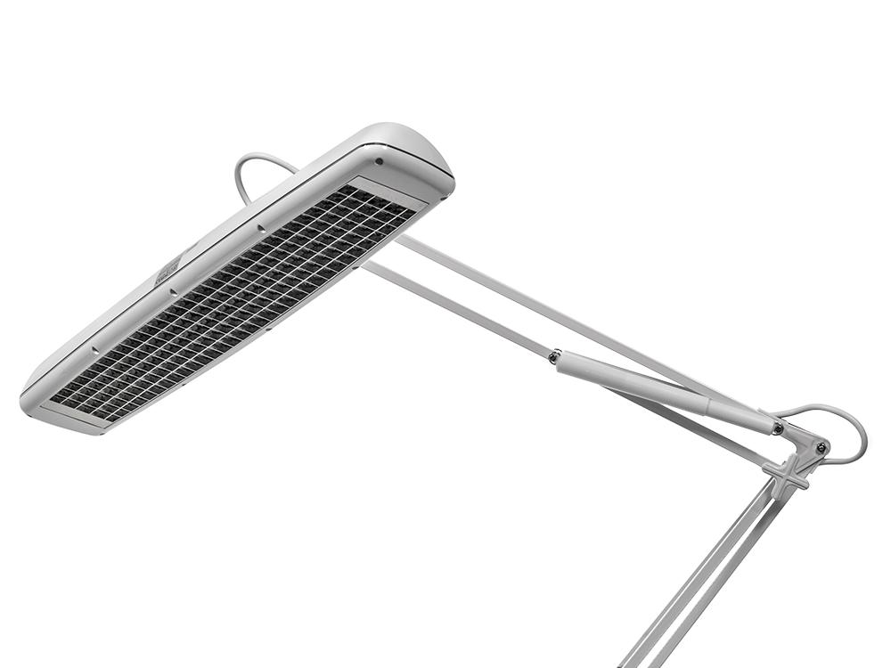 Stolní lampa Velleman VTLAMP6  šetří energii - bílá