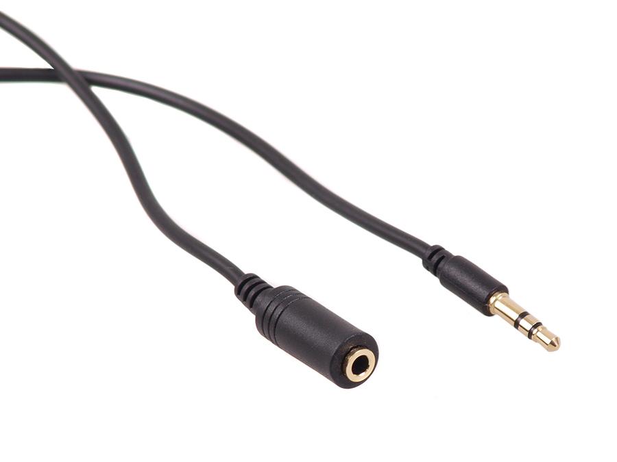 Zásuvka 3,5 mm 15 m MCTV-823 - rozšírenie stereo jack - pozlátený konektor