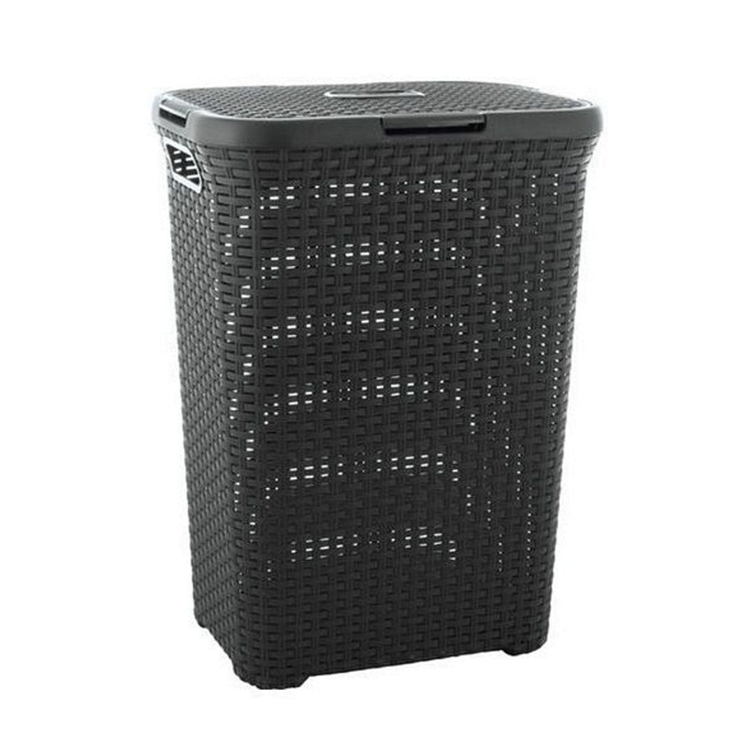 Kôš na bielizeň Curver Natural Style 40L tmavo sivý