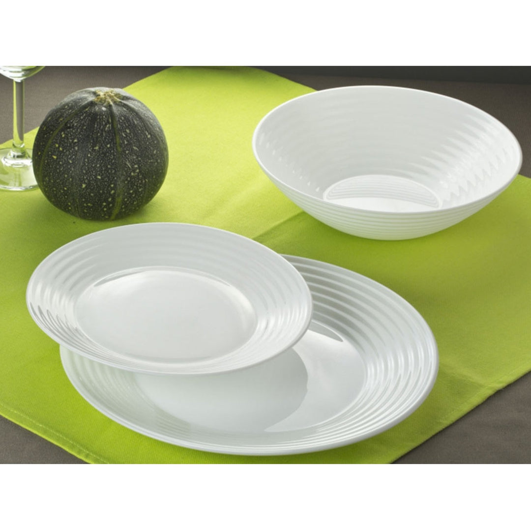 Večera sada 19 prvkov Luminarc Harena biela