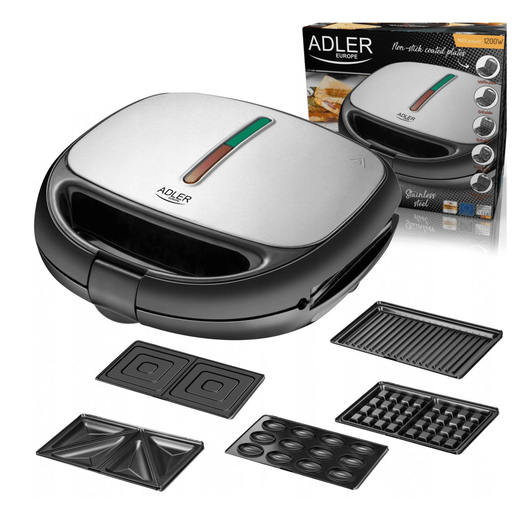 Multifunkčný hriankovač Adler AD 3040 1200W 5 funkcií