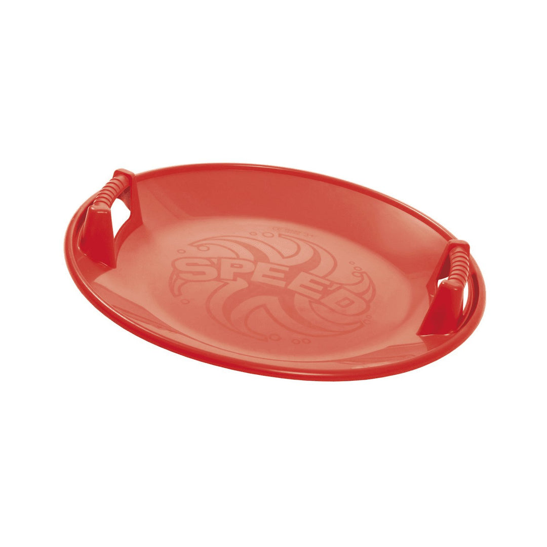 Sane s rýchloupínacou doskou Prosperplast Plate Sledge Red z plastu