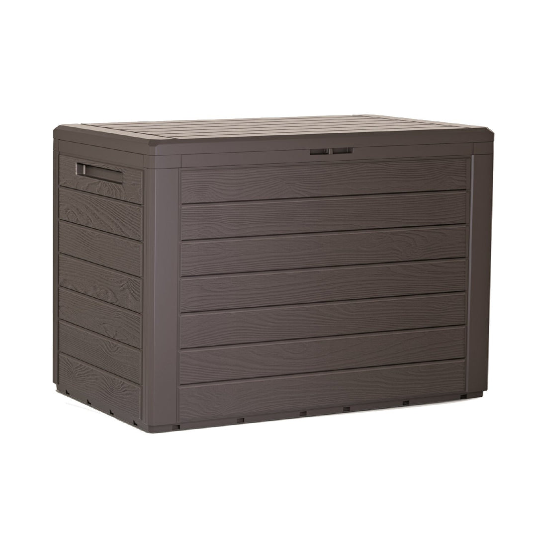 Prosperplast Woodebox 190L MBWL190-440U - úložný box vo farbe umbra