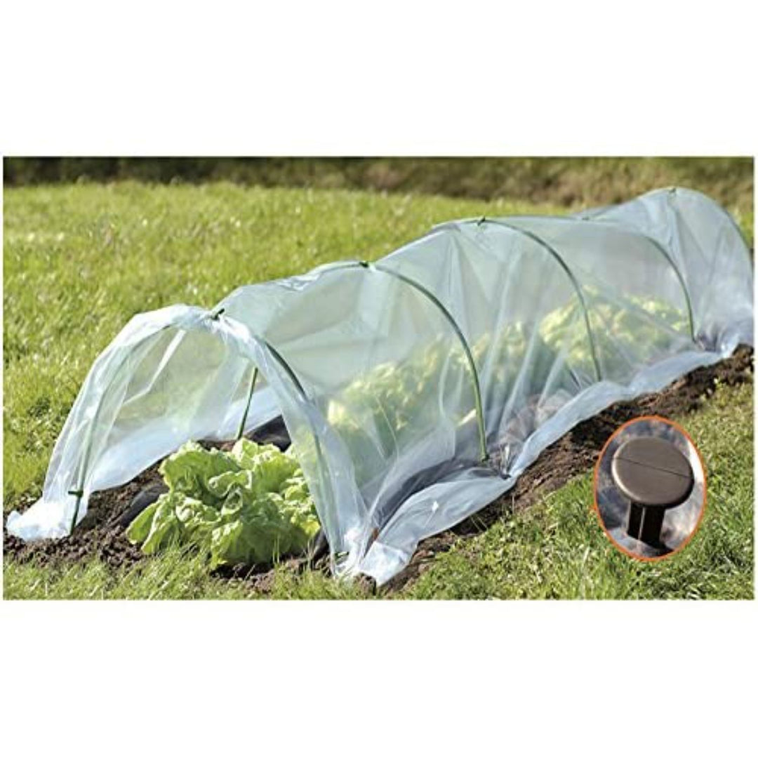 Greenmill GR5001 Záhradný fóliový tunel Skleník Priehľadná fólia Rastliny Krycie listy Záhradníctvo 3m x 48cm