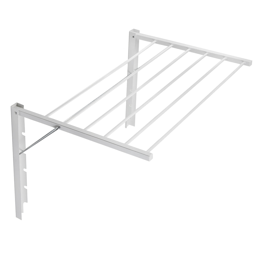 Majka Nástenný sušiak na bielizeň (70 cm, biely)