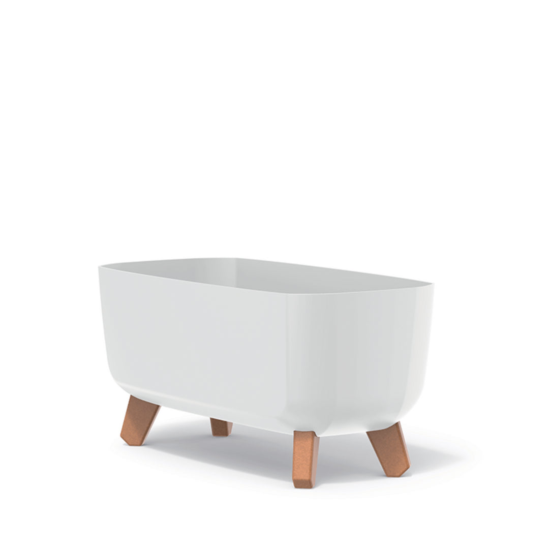 Prosperplast kvetináč Gracia Case DGCL400-S449 - biele
