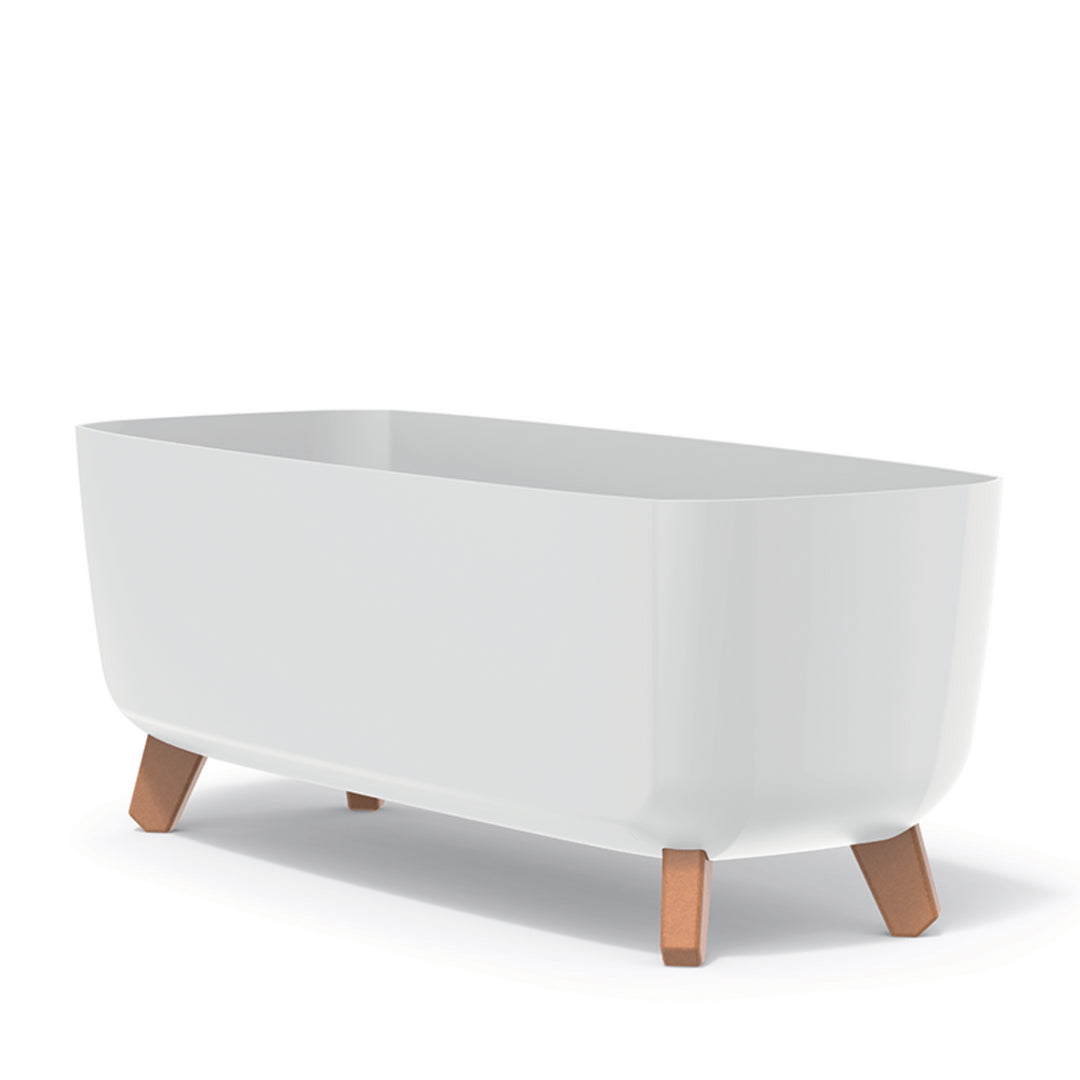 Prosperplast kvetináč Gracia Case DGCL600-S449 - biele