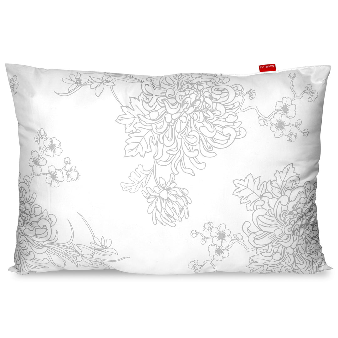 Medicline vankúš 80x80cm z mikrovlákna 60-80 g/m2 (80 x 80 cm, kvetinový vzor)