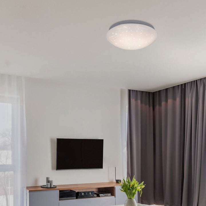 Okrúhle stropné svietidlo Rabalux Lucas 3937 biele 18W