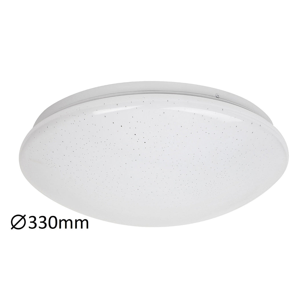 Okrúhle stropné svietidlo Rabalux Lucas 3937 biele 18W