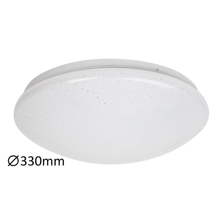 Okrúhle stropné svietidlo Rabalux Lucas 3937 biele 18W