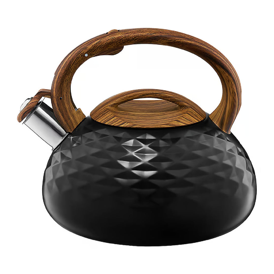 Rýchlovarná kanvica Ambition, tradičná, oceľová, 2,3 l, čierna, Golf
