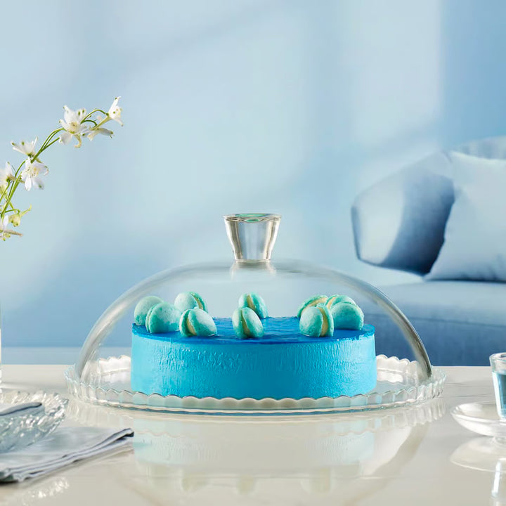 Tanier Pasabahce, sklo, so skleneným tienidlom, 32 cm, Patisserie