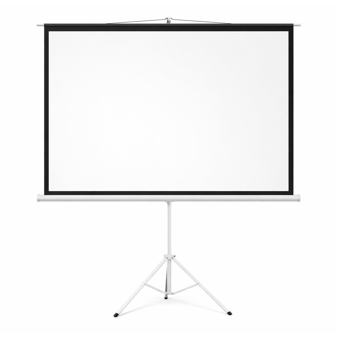 Premietacie plátno Maclean, uhlopriečka 100 palcov, 200 x 150 cm, na stojane, formát 4:3, MC-595