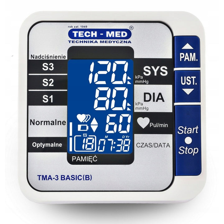 Elektronický tlakomer na rameno TMA-3Basic B Techmed