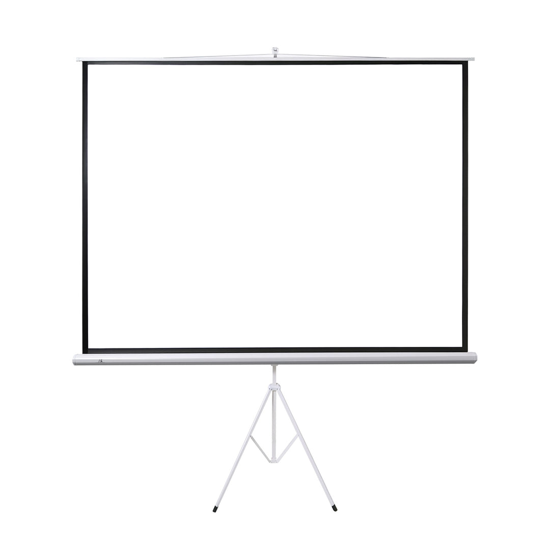 Premietacie plátno Maclean, uhlopriečka 120 palcov, 240 × 180 cm, na statíve, pomer strán 4:3, MC-608