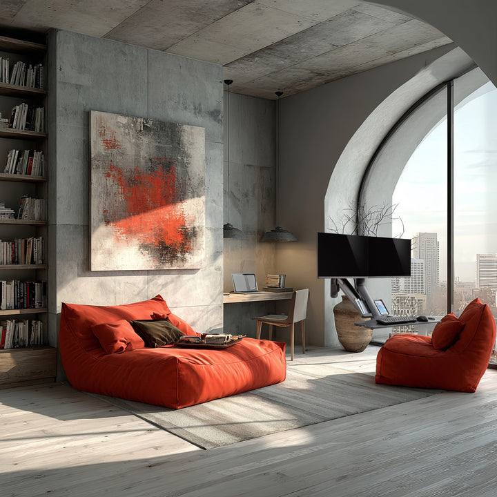 Nástenný držiak Maclean pre dva monitory a klávesnicu, plynová pružina s držiakom počítača, pre monitory 17"~ 27", MC-633 na prácu v stoji