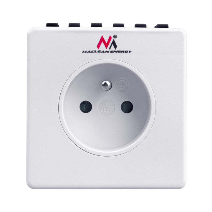Digitálny časovač, náhodná funkcia, časovač, 10 programov, max. 156 programov, typ E, 3600 W, Maclean MCE30