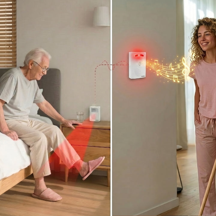 Bezdrôtový Mini ALARM detektor vstupu so snímačom pohybu GB3400 vstup GreenBlue