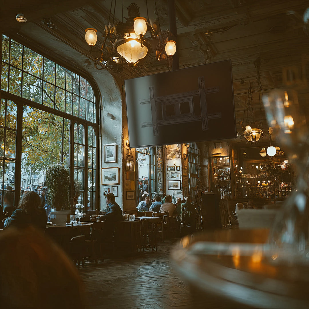 Univerzálny stropný monitor OLED QLED LCD 23-100" max. 50 kg Max VESA 600x400