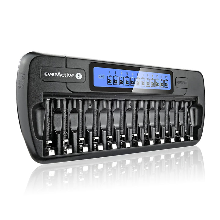 Nabíjačka batérií NC1200 AA AAA R03 R06 everActive