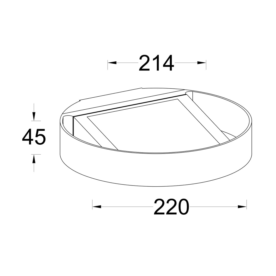 GreenBlue GB130 LED 3W kruhové solárne nástenné svietidlo
