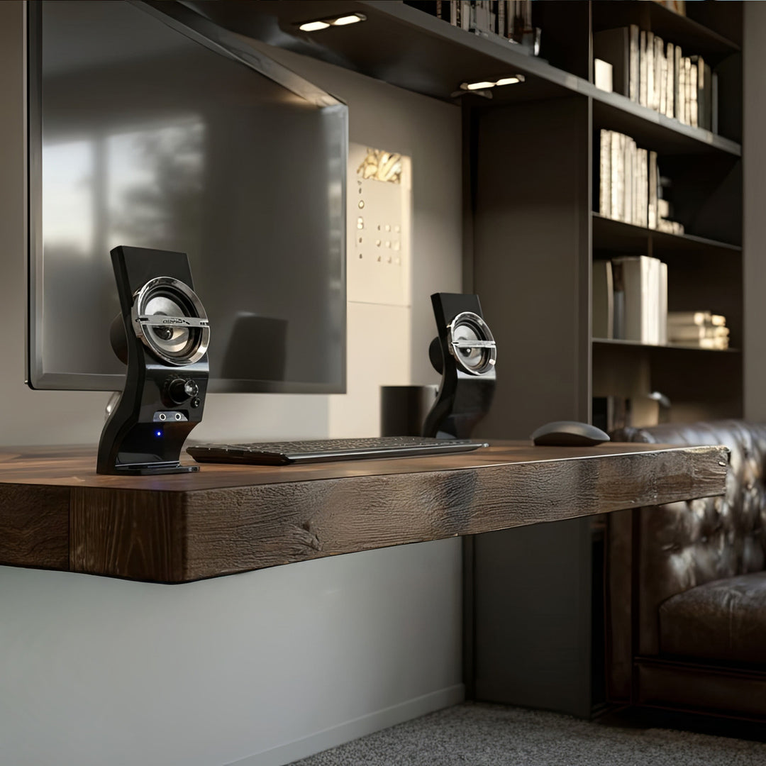 Počítačové reproduktory 6W USB čierne Audiocore AC805