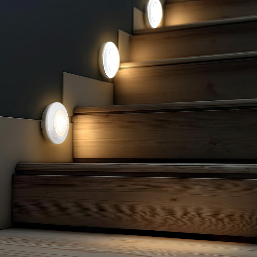 Maclean 6 LED svietidiel, sada s diaľkovým ovládaním, na batérie, 3xAA, MCE165